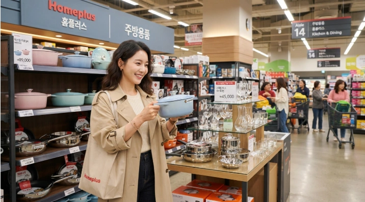 품절 대란! 늦으면 후회, 홈플러스 재개장 리빙 쿡웨어 할인