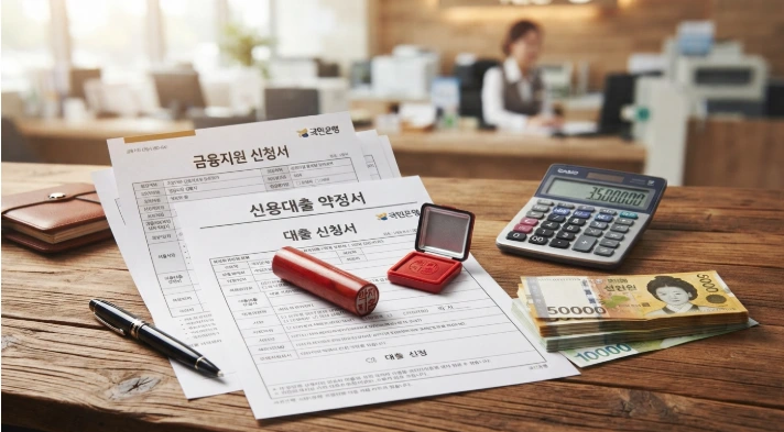 강남구 대출이자 지원사업 신청 서류와 금융 계산기