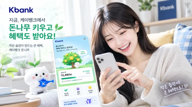 0원으로 케이뱅크 돈나무 키우기 입문 가이드 | 물주기·영양제·수확까지 총정리